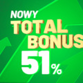 Bonus 51% u bukmachera online Totalbet